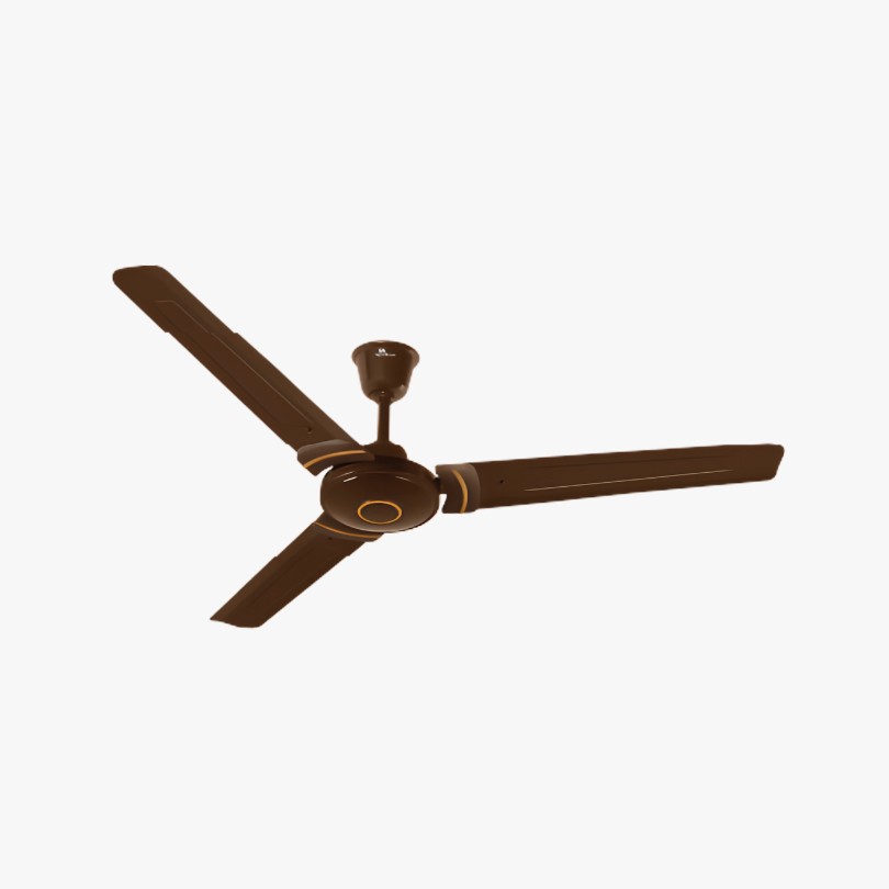 RR Signature Crater Deco 1200mm Ceiling Fan – Crimson Red (1-Star Rated)