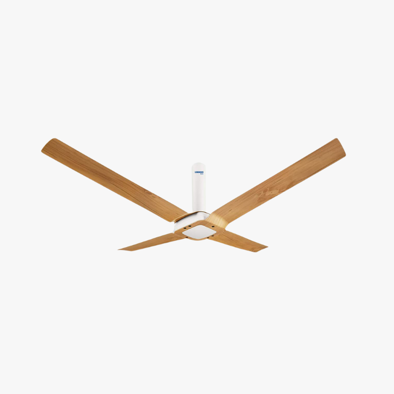 Luminous New York Madison 1300mm Ceiling Fan – Pine Wood