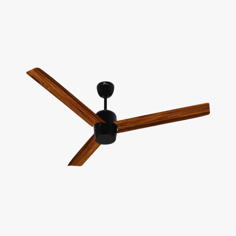 RR Signature Bonsai 5 Star 1200mm Ceiling Fan – Mahogany Finish with BLDC Motor & Remote Control