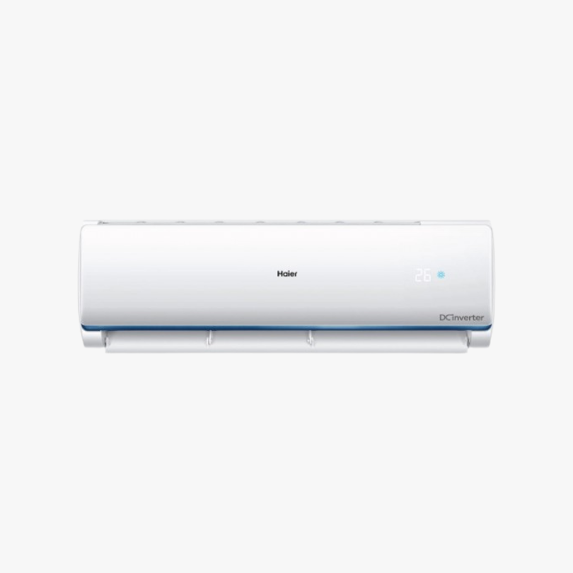 Haier 1 Ton 3 Star Triple Inverter Split AC (HSU13C-TQB3BN-INV, 7-in-1 Convertible, Supersonic Cooling, Copper Condenser, White)