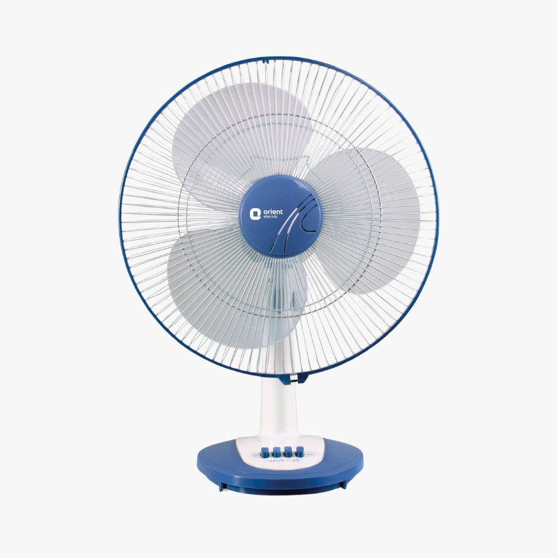 Orient Electric Desk-25 400mm Table Fan – Azure Blue