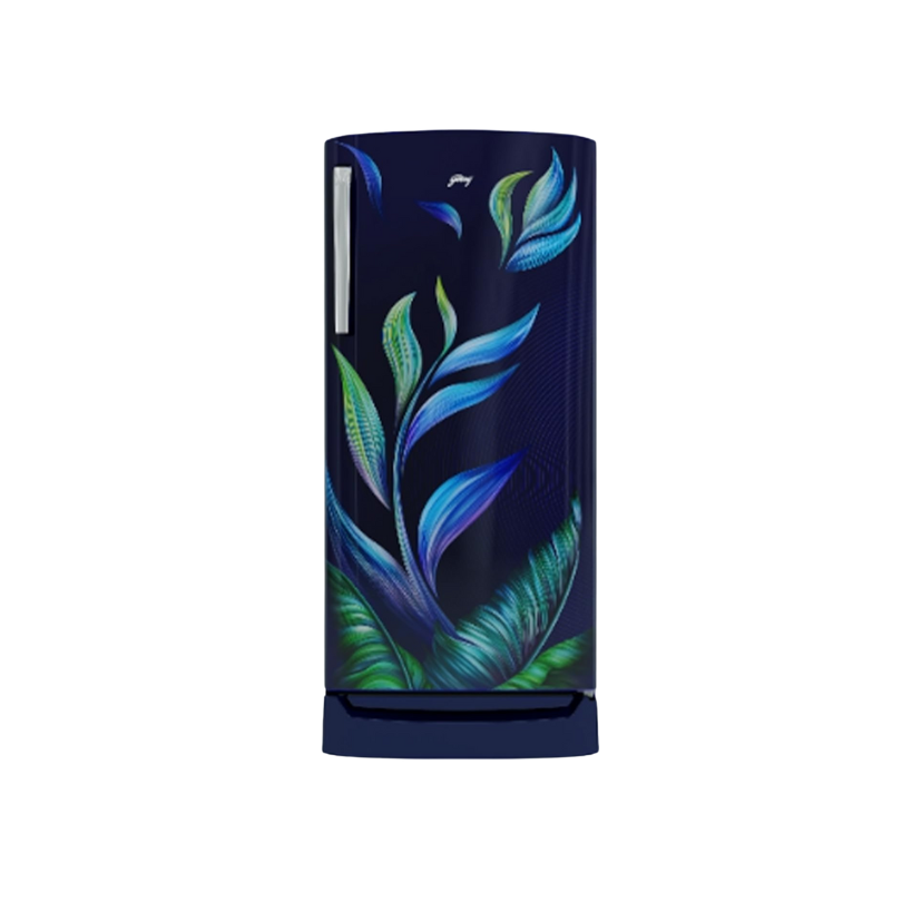 Godrej 180L 3 Star Direct Cool Single Door Refrigerator – RD EMARVEL 207C TDF FU BL (Fusion Blue)