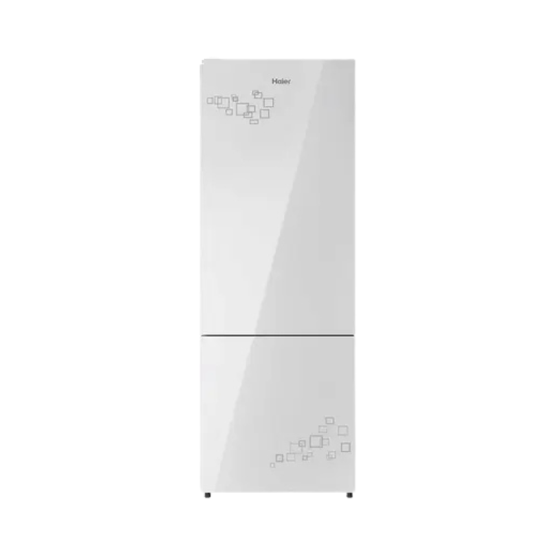 Haier 265L 3 Star Frost Free Double Door Refrigerator – Mirror Glass (Model: HRB-3153PMG-P)
