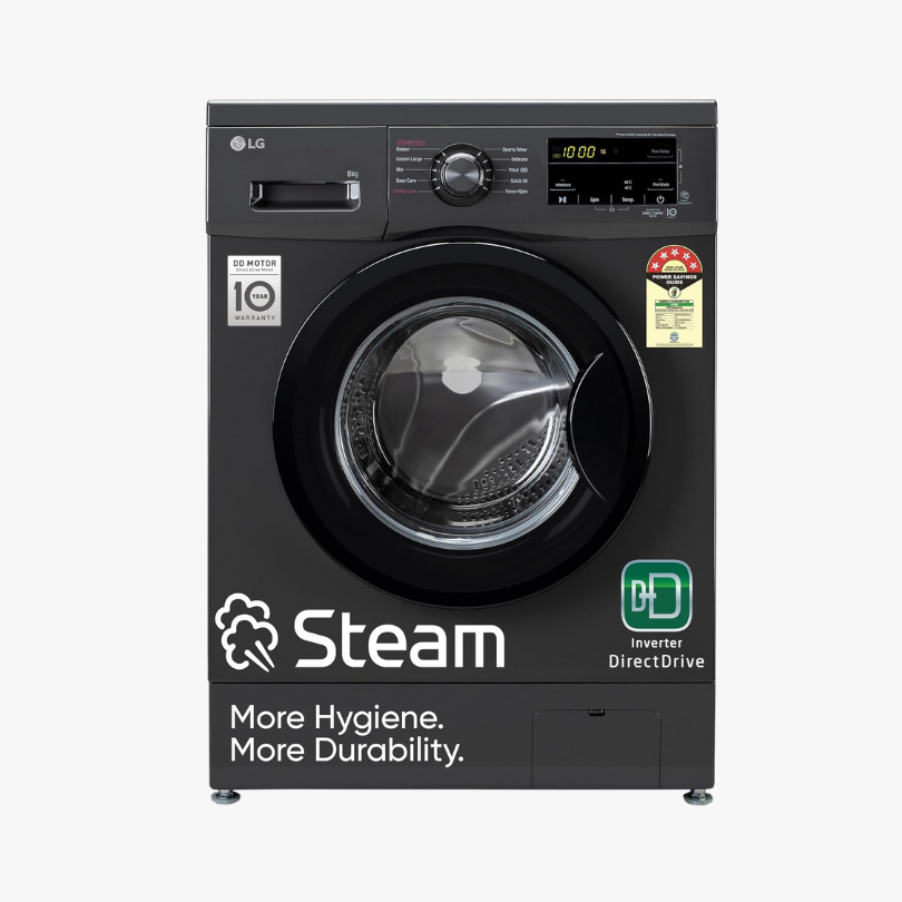LG 8 kg 5 Star Inverter Direct Drive Fully Automatic Front Load Washing Machine (FHM1408BDM)