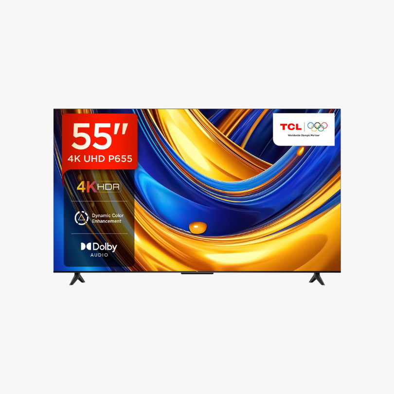 TCL P655 55-inch 4K UHD Google TV (Model: 55P655)