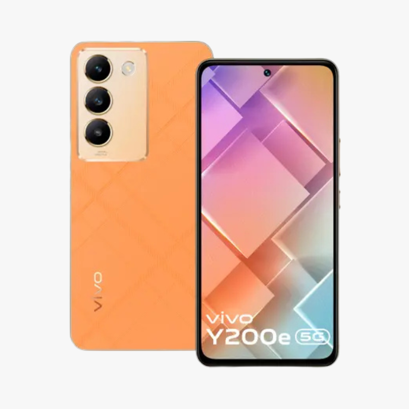 Vivo Y200e 5G (8GB RAM, 128GB Storage) – Saffron Delight