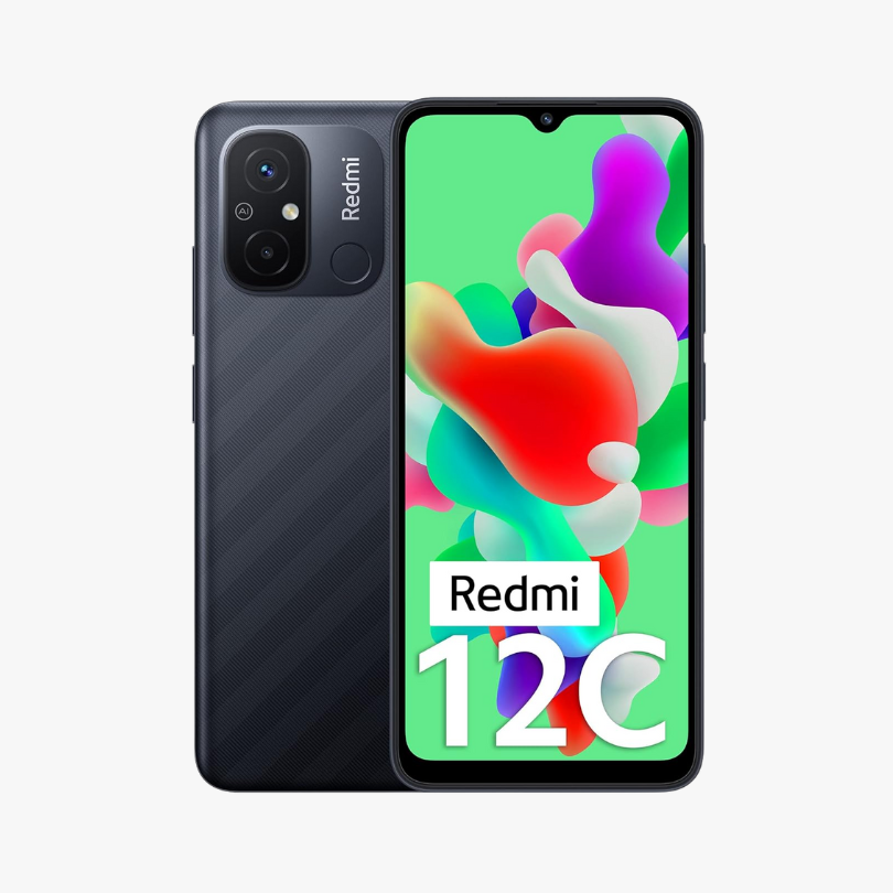 Redmi 12C (6GB RAM, 128GB Storage) Matte Black