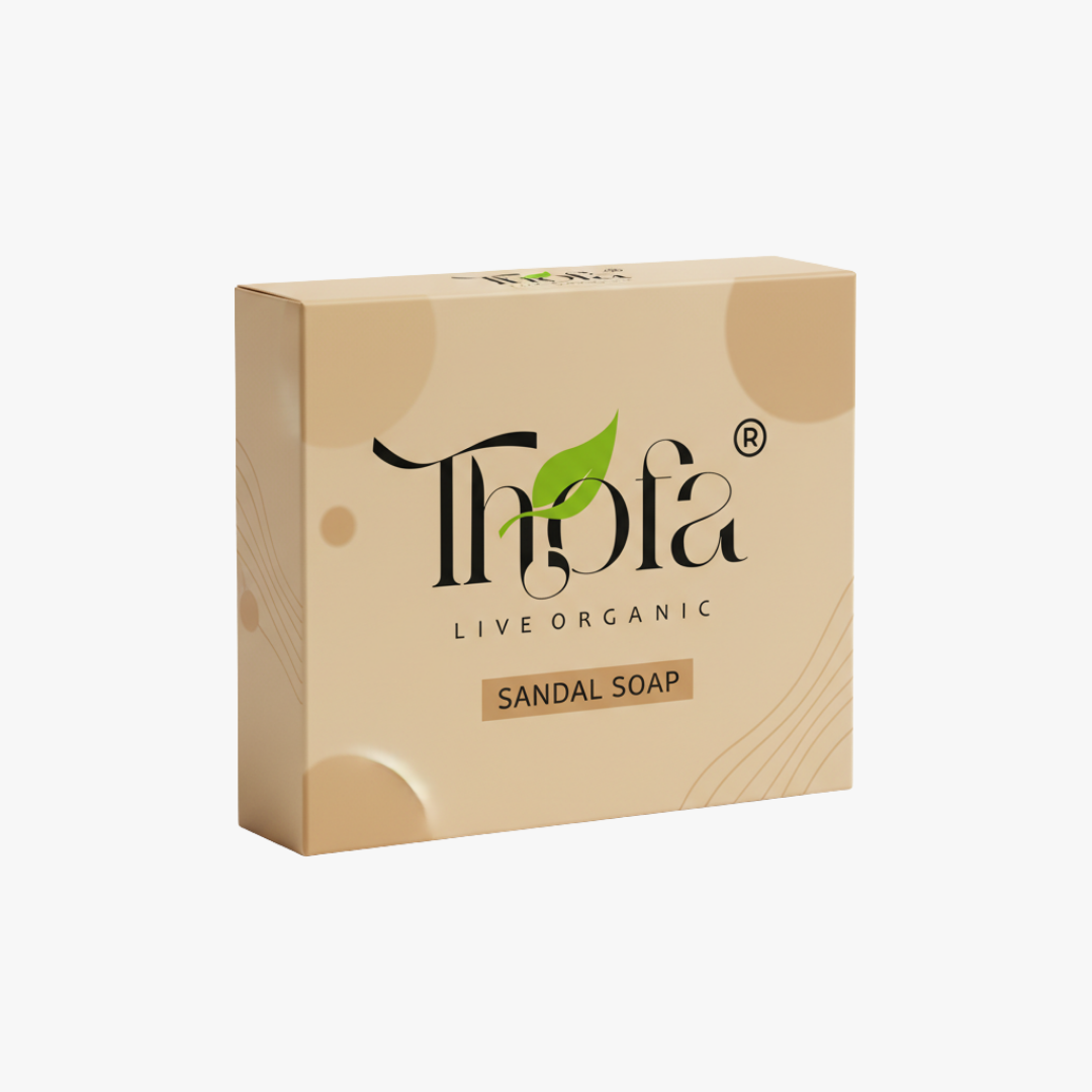 Sandal Soap (Without Sandal Powder) Bath Soap Pack of 100